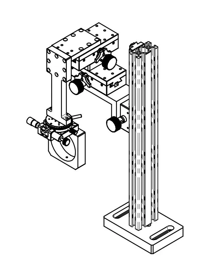 多维独立CCD支架(图6)