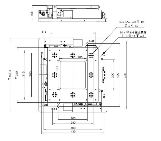 XYY轴电动对位台 FXYY-350(图9) XYY轴电动对位台 FXYY-350(图9)