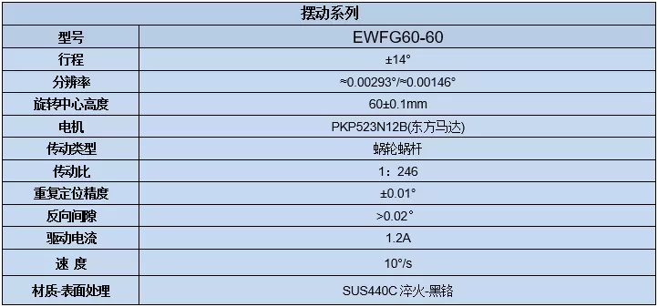电动角位位移台 EWFG60-60(图7) 电动角位位移台 EWFG60-60(图7)
