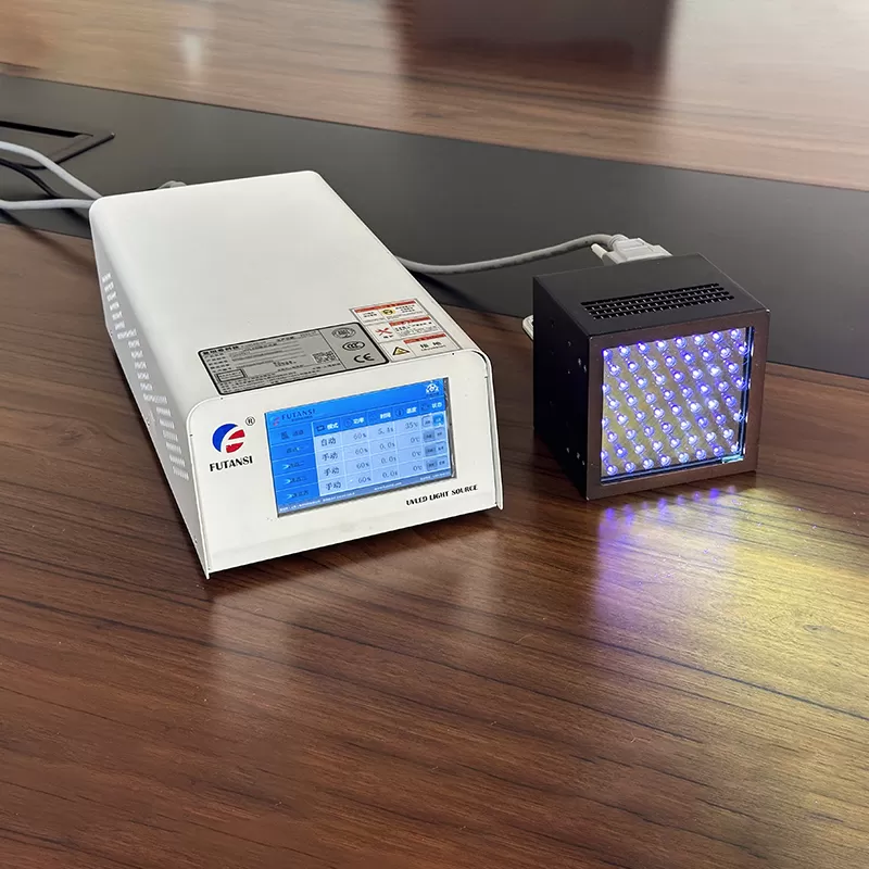 光敏高分子材料聚合固化用UVLED面光源固化机(图1)