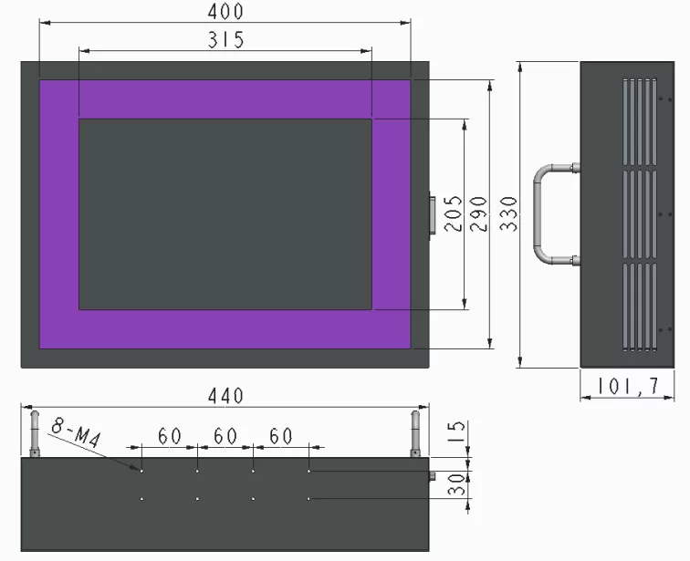 UVLED口字形面光源(图2)
