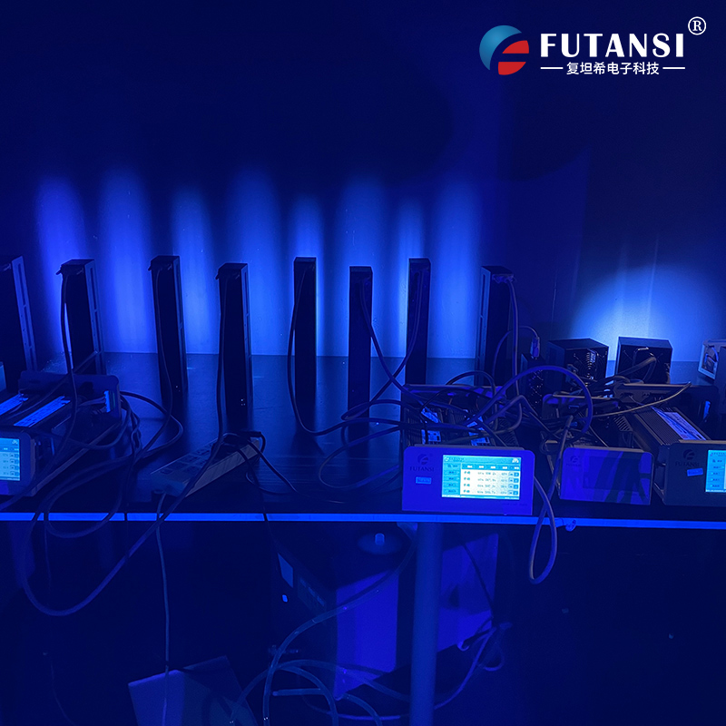 手机侧面功能键粘接用复坦希UVLED线光源固化机(图1)