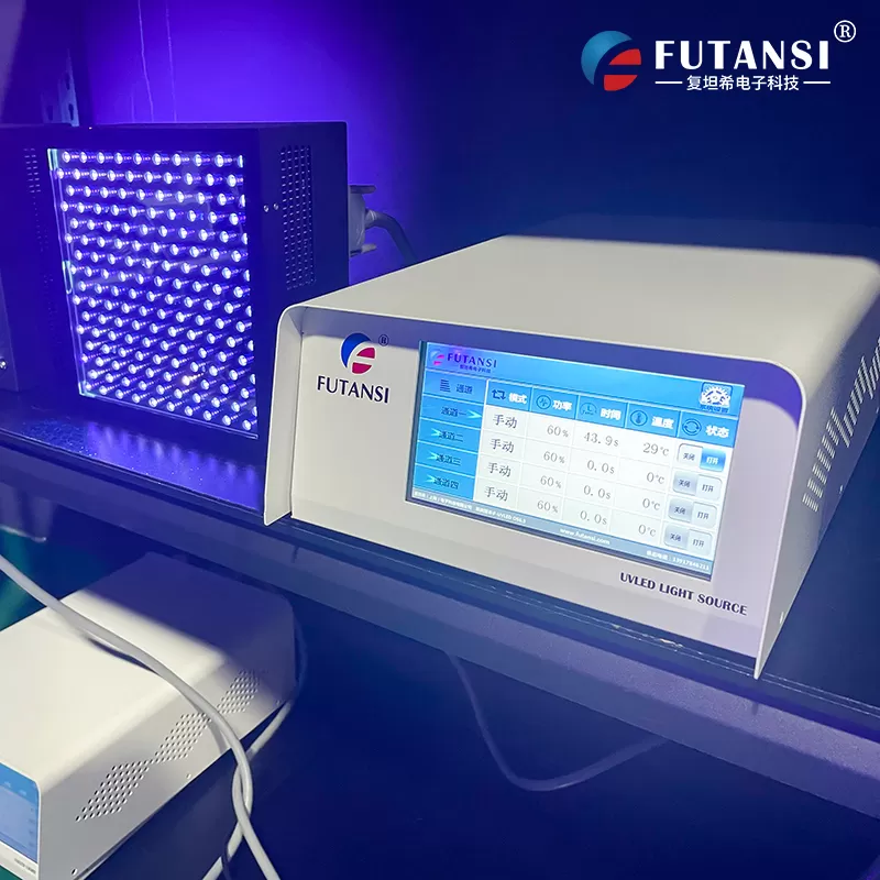 复坦希UVLED面光源固化机：硬盘电机线圈固定的理想解决方案(图1)