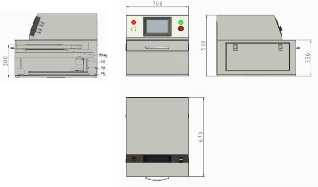 UVLED手动充氮解胶机(图2) UVLED手动充氮解胶机(图2)