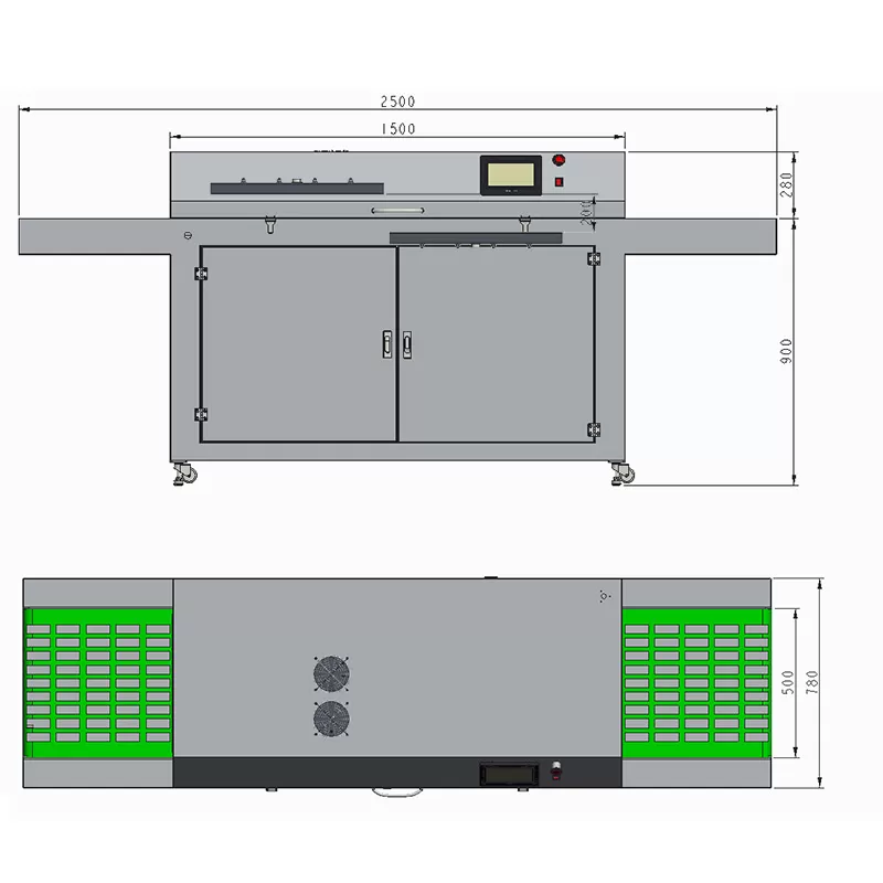 水冷UVLED流水线固化炉-500500W(图3)