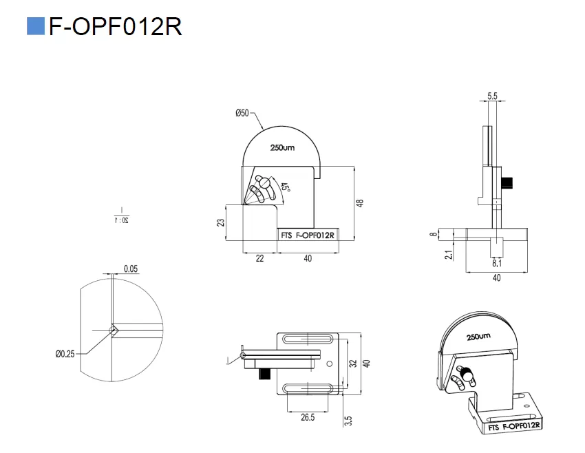 磁吸式垂直耦合夹具 F-OPF012L/R(图2)
