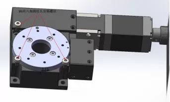 电动小角度旋转台 FDCS-6014(图1)