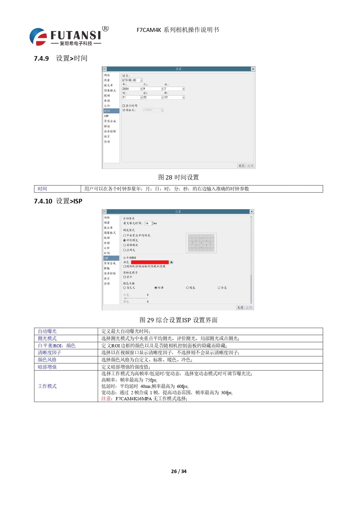 4K HDMI视频相机 F7CAM4K8MPB(图26)