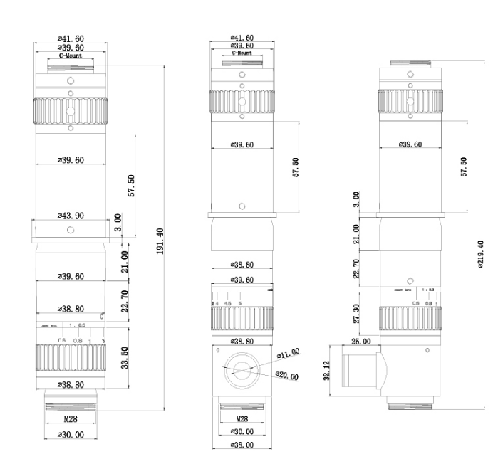 物镜 F-DH-W2.0镜头 配2K高清CCD相机(图7)