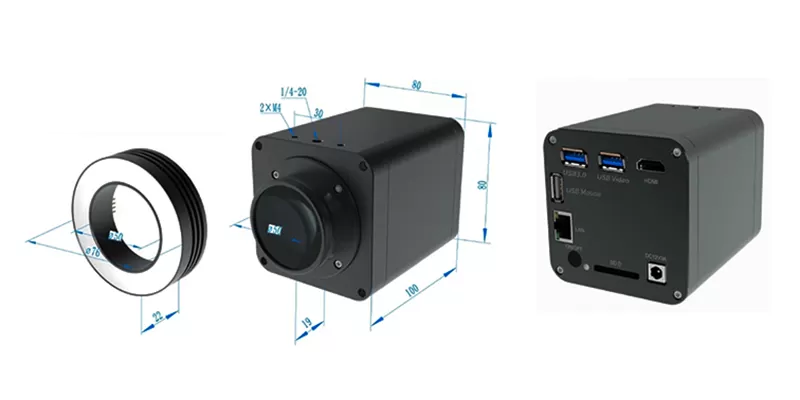 连续电动变倍自动对焦数码显微镜 FTS-AFDM512(图3)