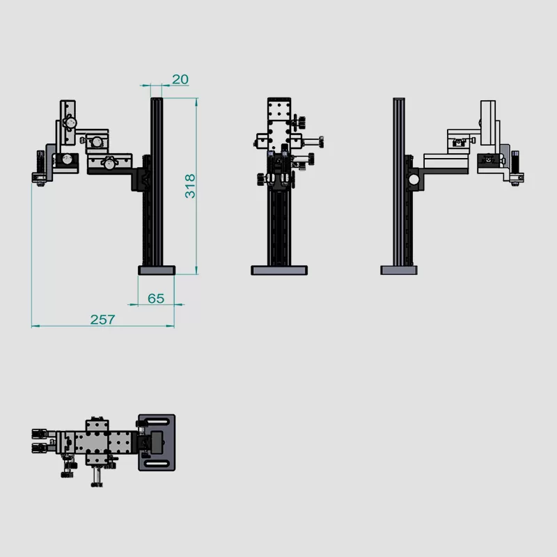 UVLED点光源照射头夹具 F-UV900-006(图1)