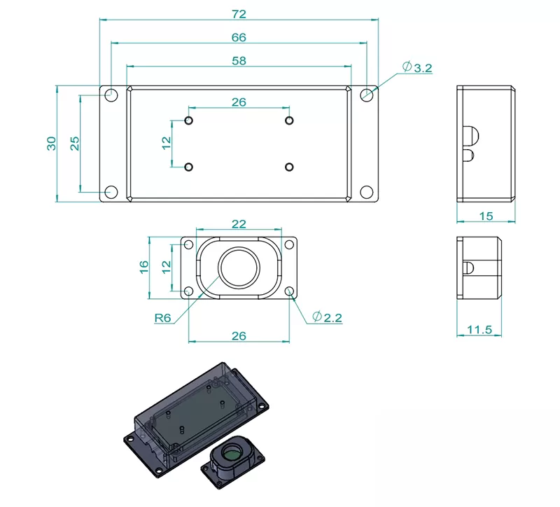 紫外线数字探头 FLS129(图2)