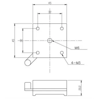三轴探针座 F-TZ83-003(图1)