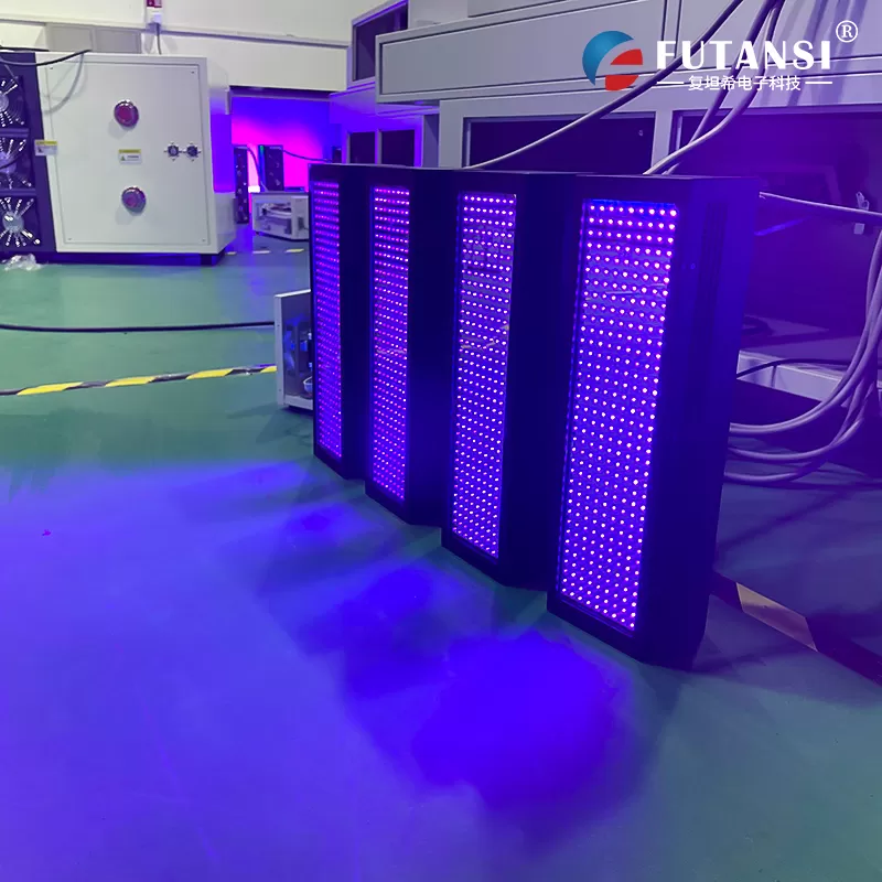 UVLED面光源新能源电池密封固化应用（电池模组边框胶连续照射固化）(图1)