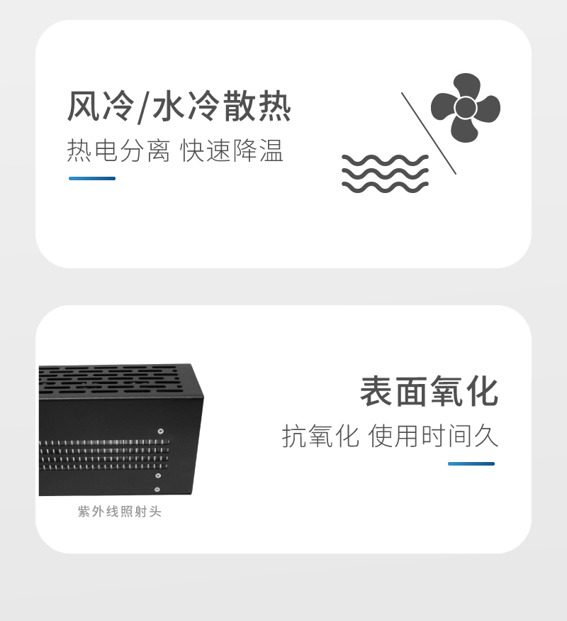 UVLED平行光源 精密线路光刻线路板加工直线UVLED光源(图9)